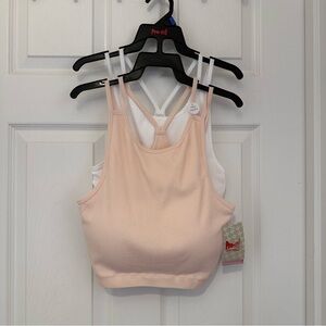 Pro-Fit Sportswear Women's Size Large 2-Pack Sports Bra  Seamless Padded NWT